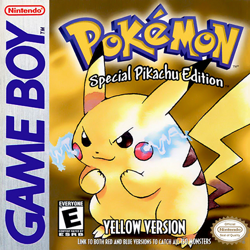 ปกเกม Pokemon Yellow Version: Special Pikachu Edition